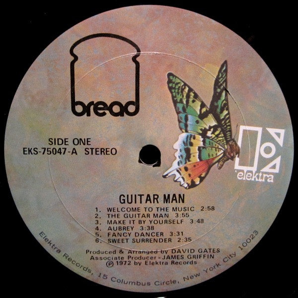 Bread – Guitar Man (Pre-Owned Vinyl) Elektra 1972