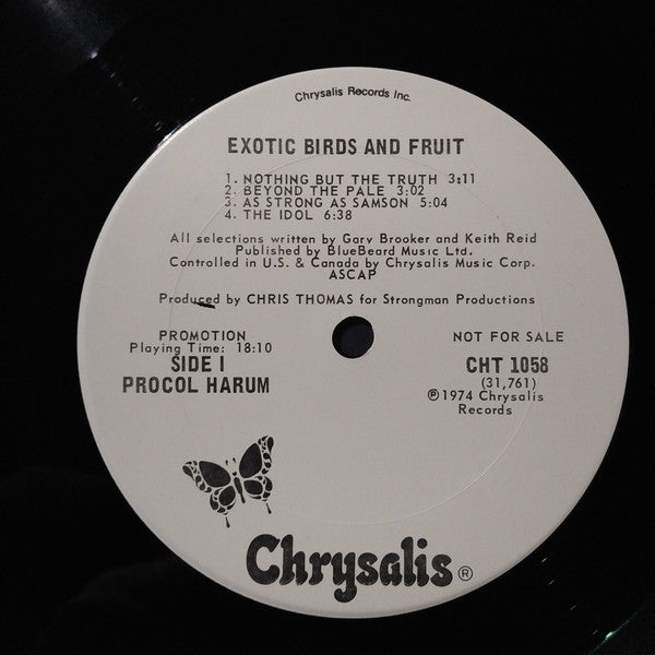 Procol Harum – Exotic Birds And Fruit (Pre-Owned Vinyl PROMO COPY) Chrysalis 1974
