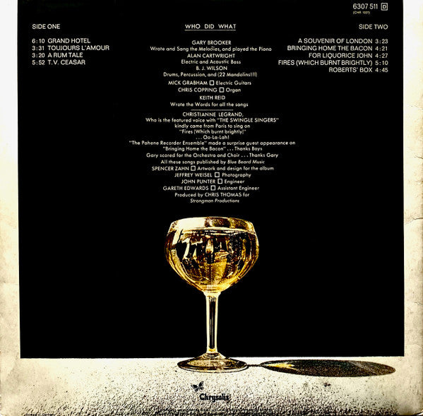 Procol Harum – Grand Hotel (Pre-Owned Vinyl) Chrysalis 1973