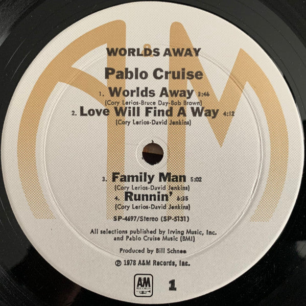 Pablo Cruise – Worlds Away (Pre-Owned Vinyl) A&M Records 1978