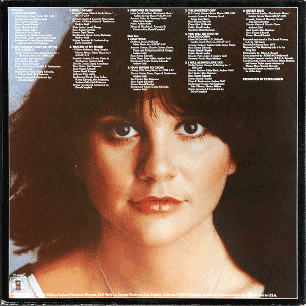 Linda Ronstadt – Prisoner In Disguise (Pre-Owned Vinyl) Asylum Records 1975