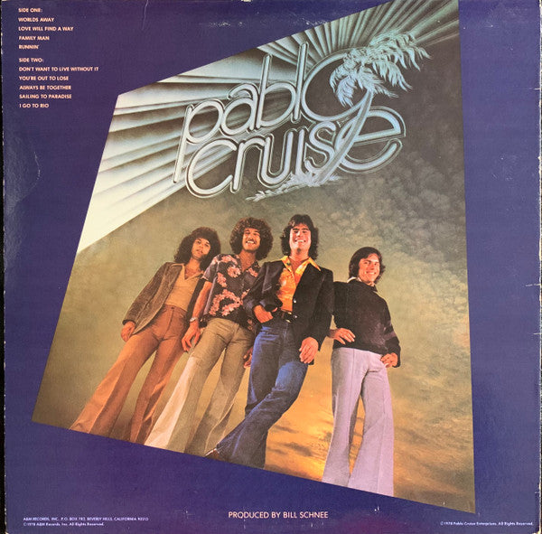 Pablo Cruise – Worlds Away (Pre-Owned Vinyl) A&M Records 1978