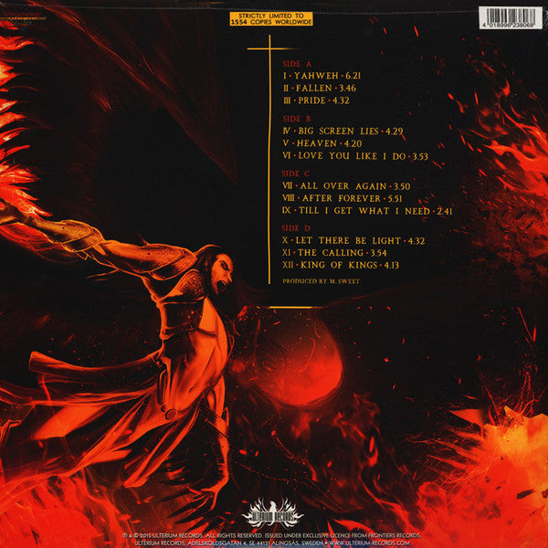 Stryper - Fallen (New White Vinyl) Ulterium Records 2015 Swedish Import