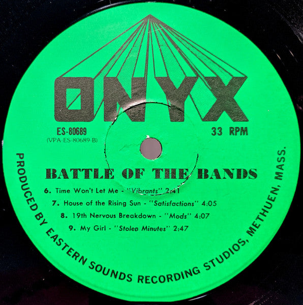 Battle Of The Bands (Pre-Owned Vinyl) Onyx 1985