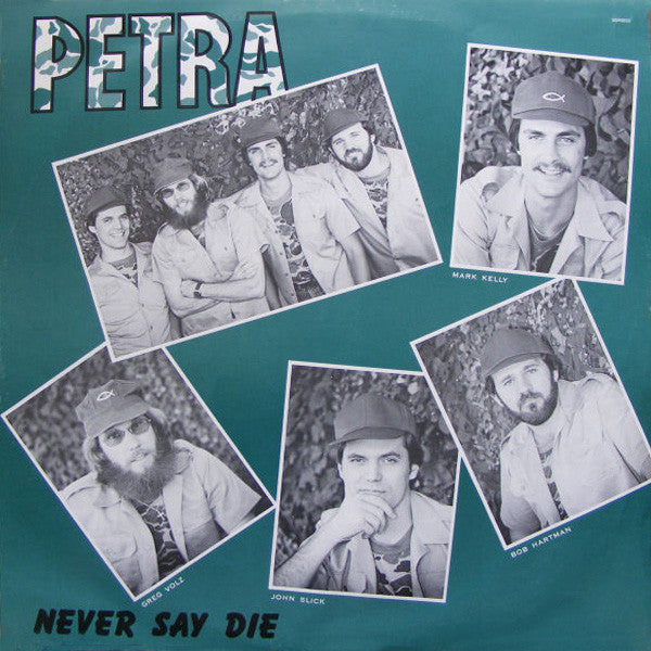 Petra - Never Say Die (Pre-Owned Vinyl) 1981 Star Song Original Pressing