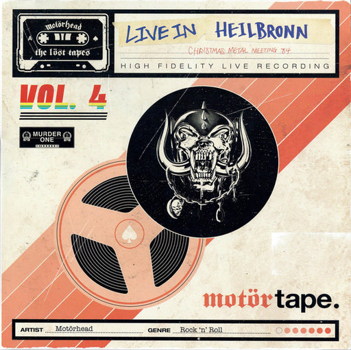 Motörhead – The Löst Tapes Vol. 4 (Live At Sporthalle, Heilbronn, 29th December 1984) (New Vinyl) BMG 2023