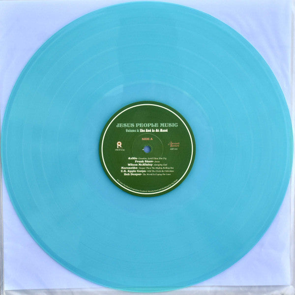 Jesus People Music Vol. 1: The End is At Hand (New Electric Blue Clear Vinyl) RECORD STORE DAY EXCLUSIVE OPEN COPY