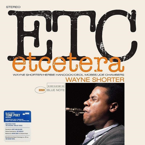 Wayne Shorter – Etcetera (Pre-Owned Vinyl) Blue Note 2019