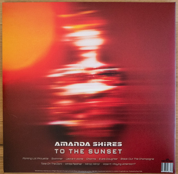 Amanda Shires – To The Sunset (Pre-Owned Purple Marble Vinyl) Silver Knife Records 2018