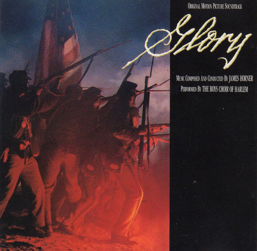 James Horner, The Boys Choir Of Harlem – Glory (Original Motion Picture Soundtrack) (Pre-Owned CD) 	Virgin Movie Music 1989