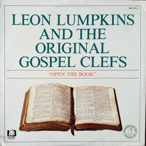 Leon Lumpkins & The Original Gospel Clefs – Open The Book (New Vintage Vinyl) New Birth Records 1980