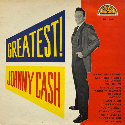 Johnny Cash – Greatest! (Pre-Owned Vinyl)