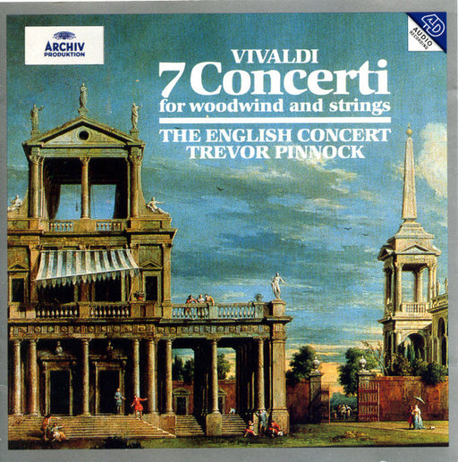 Vivaldi, The English Concert, Trevor Pinnock – 7 Concerti (Pre-Owned CD) Archiv Produktion 1995