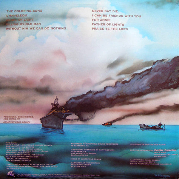 Petra - Never Say Die (Pre-Owned Vinyl) 1981 Star Song Original Pressing
