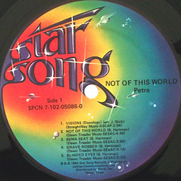 Petra - Not of This World (Used Vinyl) 1983 Star Song