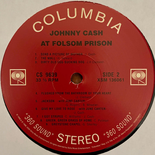 Johnny Cash – At Folsom Prison (New Vinyl)