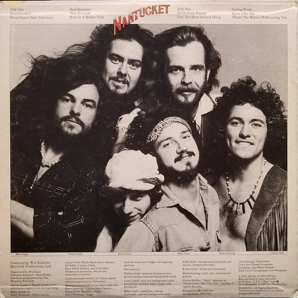 Nantucket – Nantucket (Pre-Owned Vinyl) Epic 1978