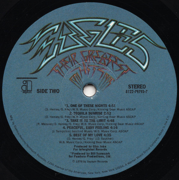 Eagles – Their Greatest Hits 1971-1975 (New Vinyl)