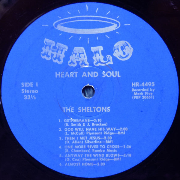 The Sheltons – Heart And Soul (Pre-Owned Vinyl) 	Halo 1970