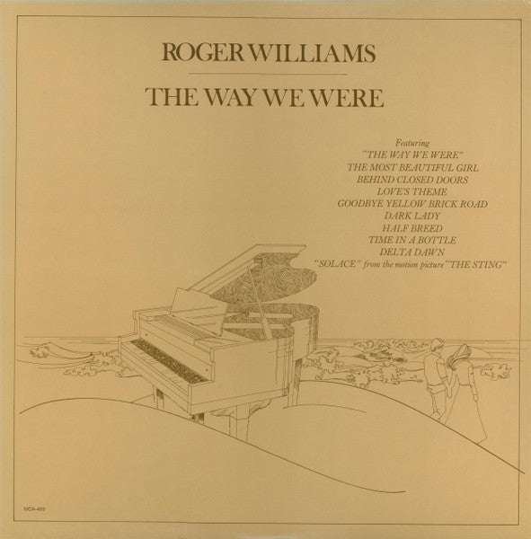 Roger Williams – The Way We Were (Pre-Owned Vinyl) MCA Records 1974