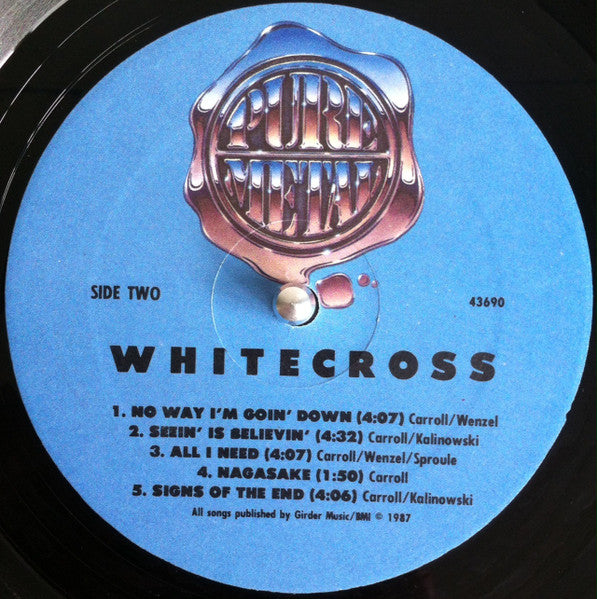 Whitecross – Whitecross (Pre-Owned Vinyl) Pure Metal 1987 ORIGINAL PRESSING