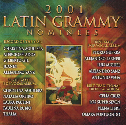 2001 Latin Grammy Nominees (Pre-Owned CD) Grammy Recordings 2001