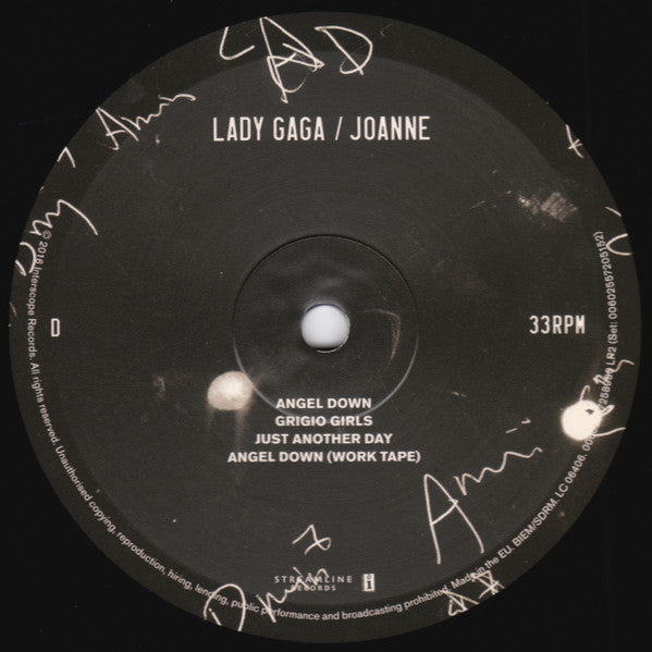 Lady Gaga – Joanne (Pre-Owned Vinyl) Streamline Records 2016