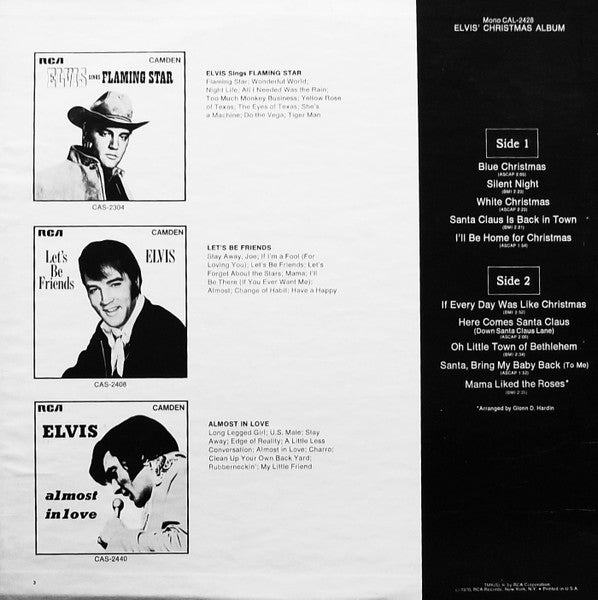 Elvis Presley – Elvis' Christmas Album (Pre-Owned Vinyl)