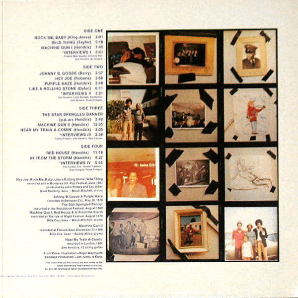 Jimi Hendrix – Sound Track Recordings From The Film Jimi Hendrix (Pre-Owned 2 x Vinyl) - girdermusic.com