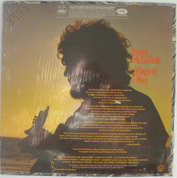 Danny McCulloch – Wings Of A Man (Pre-Owned Vinyl) Capitol Records 1969