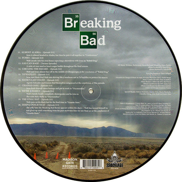 Dave Porter – Breaking Bad - Original Score From The Television Series Volume 2 (New Picture Disc Vinyl)