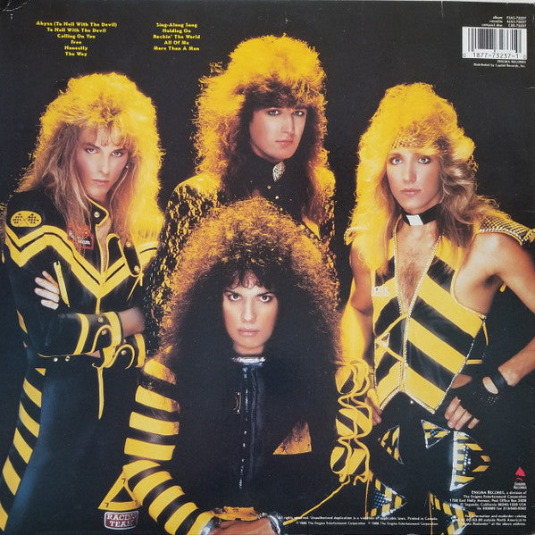 STRYPER - TO HELL WITH THE DEVIL (Pre-Owned Vinyl Gatefold) 1986 Enigma SRC pressing