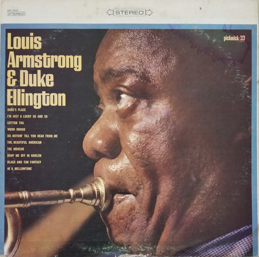 Louis Armstrong & Duke Ellington – Louis Armstrong & Duke Ellington (Pre-Owned Vinyl) Pickwick/33 Records 1965