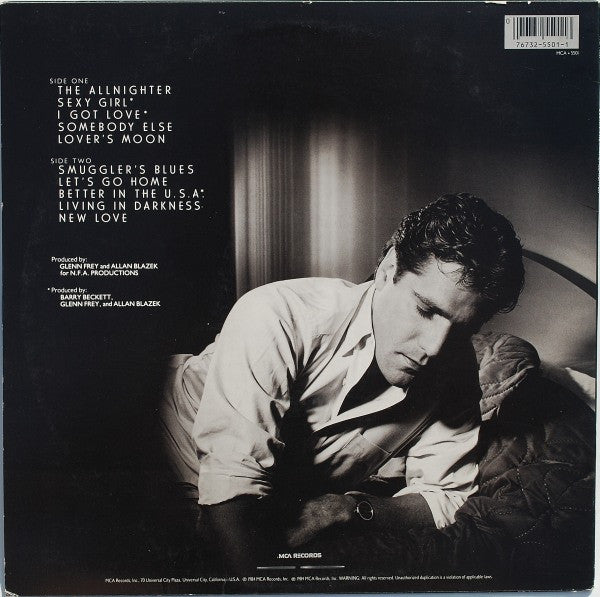 Glenn Frey – The Allnighter (Pre-Owned Vinyl) MCA Records 1984