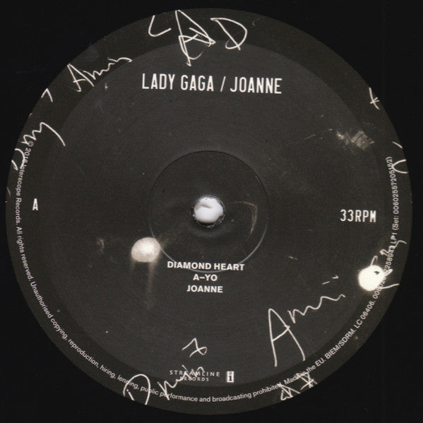Lady Gaga – Joanne (Pre-Owned Vinyl) Streamline Records 2016