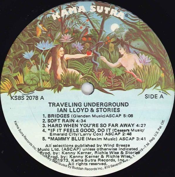 Ian Lloyd & Stories – Traveling Underground (Pre-Owned Vinyl) Kama Sutra 1973