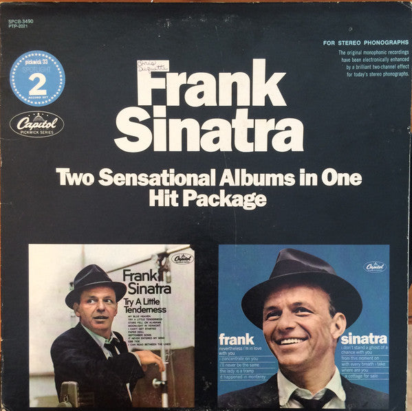 Frank Sinatra – Try A Little Tenderness / Nevertheless I'm In Love With You (Pre-Owned Vinyl) Capitol Records 1973