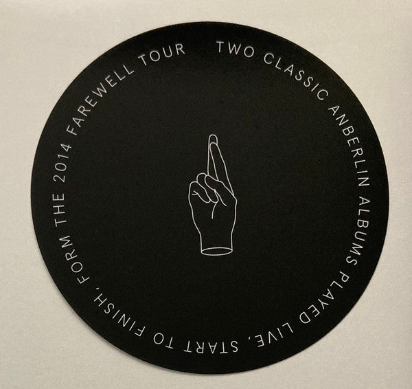 Anberlin – Cities And Never Take Friendship Personal: Live In New York City (New x2 Vinyl Blue & Orange) Gatefold Jacket