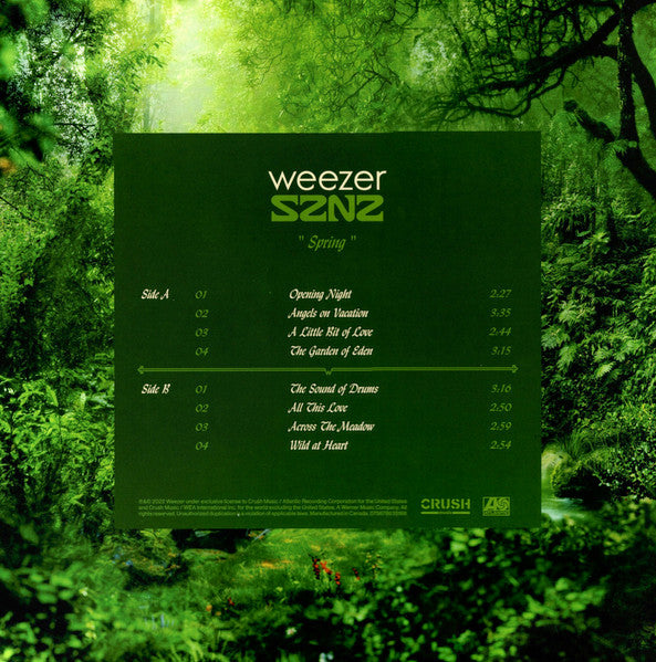 Weezer – SZNZ: Spring (New Vinyl)