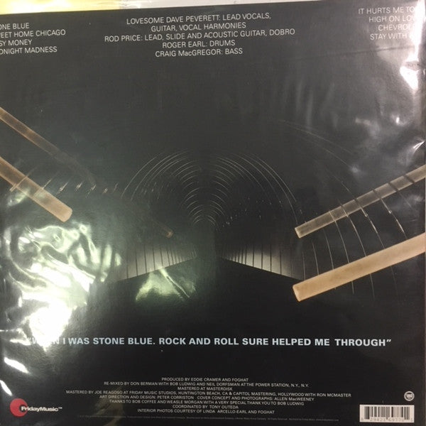 Foghat – Stone Blue (Pre-Owned AUTOGRAPHED Vinyl)