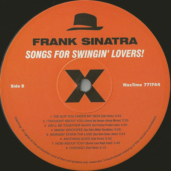 Frank Sinatra – Songs For Swingin' Lovers! (New Vinyl)