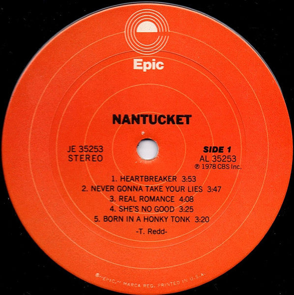 Nantucket – Nantucket (Pre-Owned Vinyl) Epic 1978