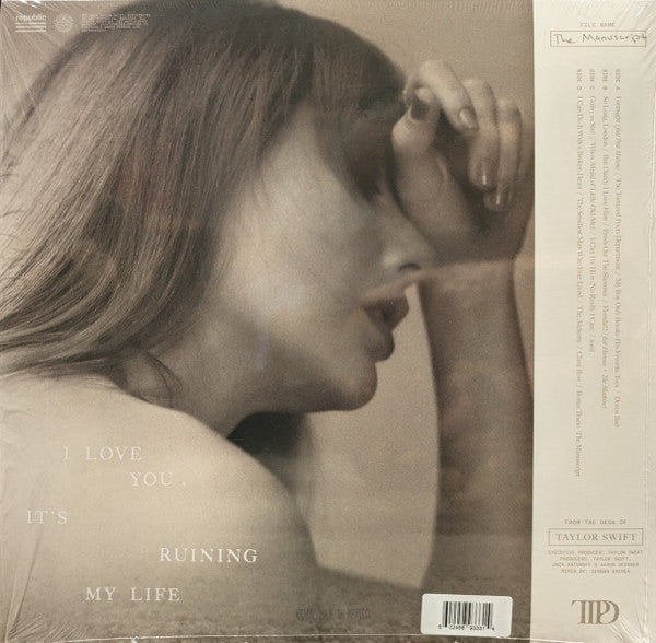 Taylor Swift – The Tortured Poets Department (Pre-Owned White 2 x Vinyl) Republic Records 2024
