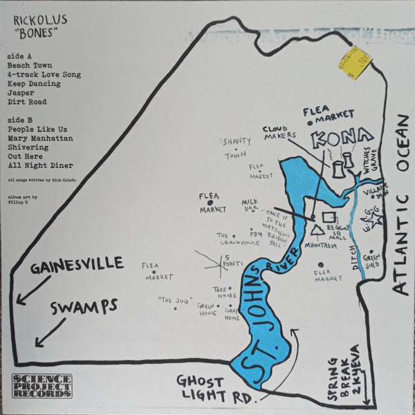 Rickolus – Bones (Pre-Owned Vinyl) 	Science Project Records 2021
