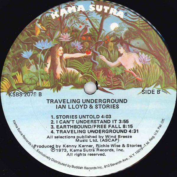 Ian Lloyd & Stories – Traveling Underground (Pre-Owned Vinyl) Kama Sutra 1973