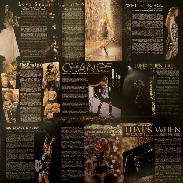 Taylor Swift – Fearless [Taylor's Version] (Pre-Owned Gold 3 x Vinyl) Republic Records 2021