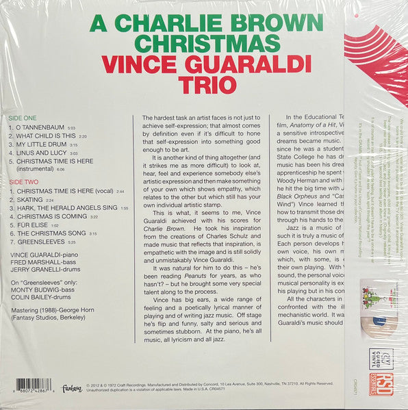 Vince Guaraldi Trio – A Charlie Brown Christmas (Christmas Vinyl)