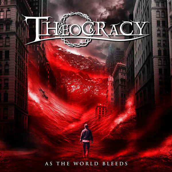 Theocracy - As The World Bleeds (White/Black Marble 2 x Vinyl)