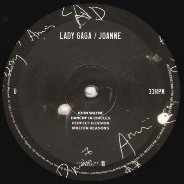 Lady Gaga – Joanne (Pre-Owned Vinyl) Streamline Records 2016