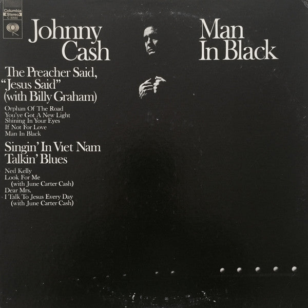 Johnny Cash – Man In Black (Pre-Owned Vinyl)